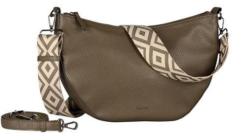 Gabor bags Linda Damen Umhängetasche Crossbody Bag Mittelgroß Grün