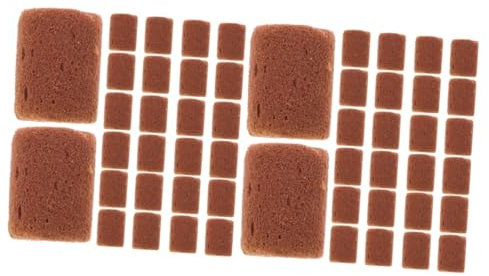 VERDANVERSE 2 Sätze Kindergartenblock Klarer Topf Ehrliche Tücher Und Pflanzenaufzucht Gartenpflanzen Zimmerpflanzen Blumenerde Blöcke Versorgung Mit Blumenerde Torf-Matrix-Block 100 Stück * 2