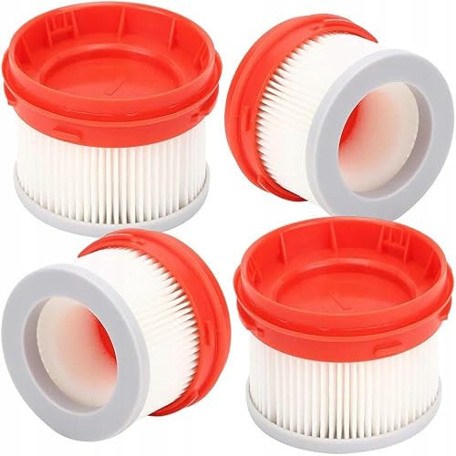 4x HEPA-Filter (kompatibel mit Xiaomi Dreame V9, V10, V11, V12, XR, V8, V9P) – Ersatzfilter für Akku-Staubsauger | 99,95% Filtration | Set mit 4 Stück