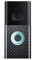 TEEZ Black Metal Plate Vinyl Doorbell Skin Cover, Sticker for video doorbell 2nd generation