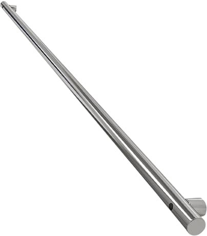 GOUZIBHD Treppenhandlauf für Lofts Im Innen Außenbereich, Wandmontage, Treppengeländer Aus Edelstahl, Sicherheits Handlauf, Rutschfestes Treppengeländer, Stützstangensatz(Size:60cm)