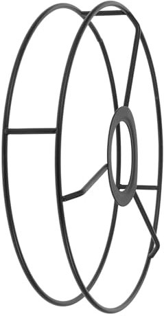 LOEFLIFA Diy Lampenschirm Rahmen Runde Lampenfassung für Tischlampe Kreatives Design für Lampenschirme Robuste und Langlebige Materialien Vielseitig Einsetzbar für Pendelleuchten