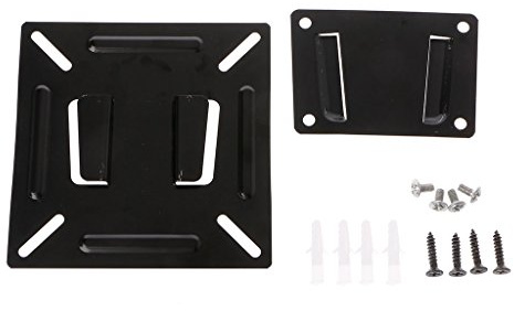 Piccolo supporto per TV LCD da 14-24 pollici, supporto universale da parete per TV