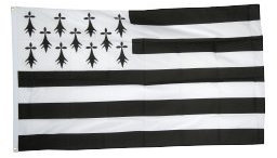Digni® Geant Drapeau France Bretagne - 150 x 250 cm