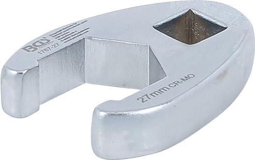 BGS Hahnenfußschlüssel - Innenvierkant 12,5 mm (1/2) - SW 27 mm