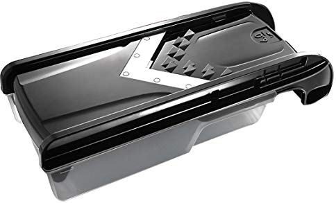 Ibili 782000 Mandoline en V Easycook, Argent/Noir, 31 x 13 x 9 cm