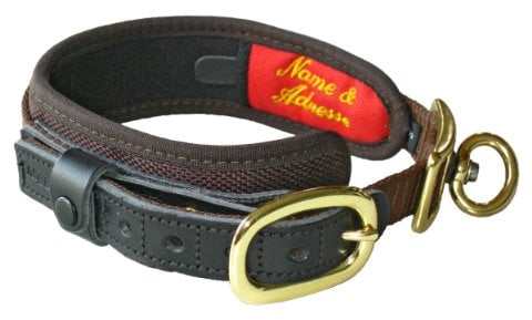 Niggeloh Hundehalsung Deluxe, braun, S, 091100020