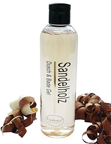 Frankonia BATH & SPA Sandelholz Duschgel Badeschaum mit Mandelöl, 250ml