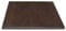 Bolero Table carrée en bois Marron foncé 600 mm