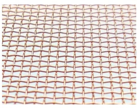 CopperGarden Kupfergewebe 100 cm breit von der Rolle I feines Netz aus Kupferdraht I max. 1 mm Maschenweite I einsetzbar als Sieb, Filter & Füllkörper beim Destillieren I Kupfernetz schneid- & biegbar