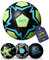 BEST SPORTING Fußball Glow In The Dark I Fussball in blau/grün I hochwertiger Ball leuchtet bei Dunkelheit I leuchtender Fußball Kinder in Größe 5 I Fussball Kinder mit coolen Effekten