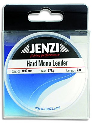 JENZI Hard Mono Leader 0,90 mm, 700cm. 27,0 Kg, Tragkraft