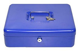 ALCO-Albert 843-15 Geldkassette, 310 x 225 x 75 mm, dunkelblau