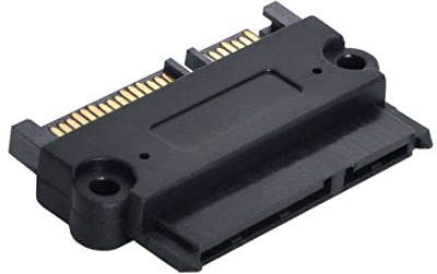chenyang 3.5 & 2.5 Zoll SATA 22Pin 7+15 Stecker auf Buchse Verlängerungs Konverter Adapter mit Schraubenlöchern