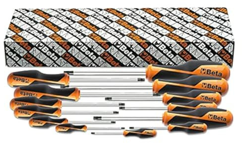 Beta 1267TX/S13 - Serie di 13 chiavi maschio con impugnatura per viti con impronta Torx (art. 1267TX)