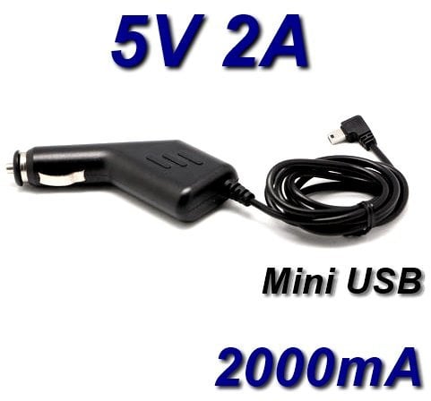 Kfz-Ladegerät, 5 V, Mini-USB, für Garmin Nuvi
