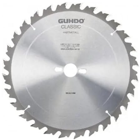Guhdo 2003.450.30 HW-Zuschneid-Kreissägeblatt, 450 mm x 4,0 mm, Bohrung 2,8 mm x 30 mm, Z40 W