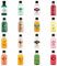RANDOM SELECTION OF 2 BODY SHOP SHOWER GELS/BODY WASHES - 250ML EACH