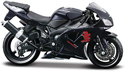Maisto YAMAHA YZF-R1 Motorbike - 1:18 Scale - Incredibly Detailed Die-Cast Replica Collectible Model Motorcycle, Black