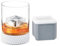 Final Touch Hole-In-One Whiskey/Cocktail Golf Tumbler Sports Glasses with Square Ice Mold - 12oz (350ml) (FTA6655)