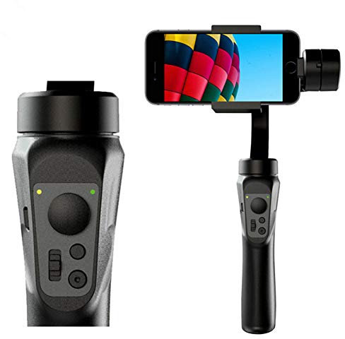LJJ 3 Axis Gimbal Stabilizer for Smartphone, Gimbal Stabilizer with Face Tracking Motion for iPhone 11 Pro Max/Samsung/Huawei