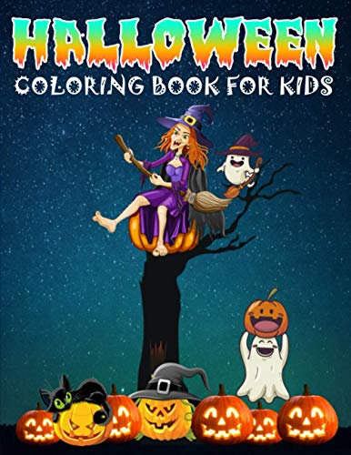 Halloween Coloring Book For Kids: Trick or Treat Coloring Book
