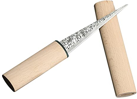 SOLUSTRE Eishacker Ice Pick Edelstahl Brecher mit Holz Griff ?EL Bartender Hacker Carving Cutter für Bar Home Küche Tee Ziegelmesser