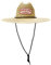 Quiksilver Herren Pierside Lifeguard Beach Sun Straw Hat Sonnenhut, Schwarz/Hawaii, Large