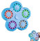 Magic Bean rotierender Würfel, Handspinner Puzzle Spielzeug, Erleichterung Sensorisches Gehirn -Training IQ Games Cube Finger Spielzeug,knobelspiele für Kinder ab 3 Jahren Zu Weihnachten