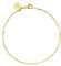 Purelei® Überraschungsarmband (Gold), Wasserdichtes Damenarmband, Elegantes und Schlichtes Armband aus Edelstahl, Geschenk für Frauen, Verstellbar 17-20,5 cm Länge