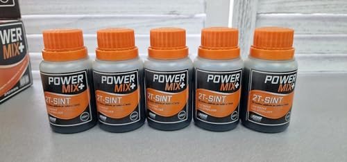 5x100ml Olio Miscela ECHO Sintetico PowerMix+ Motori a 2 tempi-Uso Professionale