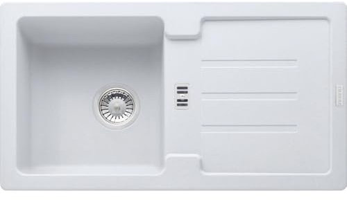 Franke 114.0676.327 Fregadero, Blanco Polar