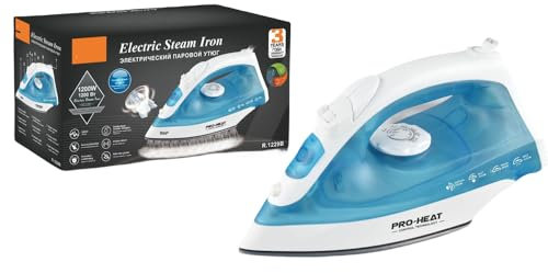 Steam Iron For Clothes With Non-Stick Soleplate 1200W Clothes Iron With Adjustable Thermostat Control,Variable Steam Control Home Travel Accessories
