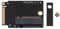 LiLiTok PCIE4.0 para Rog Ally SSD Tarjeta de Memoria Adaptador Convertidor de Transferencia Tarjeta de Transferencia 90° M2 para RogAlly Accesorios de Tablero de Mano (Corto)