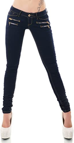 Pantalones vaqueros para mujer, cintura baja, ajustados, elásticos, tallas XS-XL