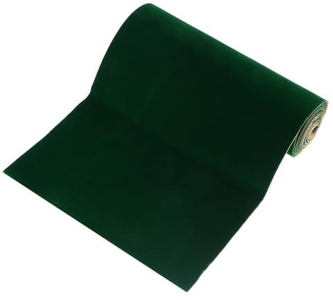YYlingx Rouleau de revêtement autocollant en feutre pour étagère et tiroir - Vert - 1,5 m - 2 m