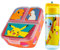 Pokémon Fiambrera Infantil con Compartimentos y Botella de Agua - Regalos Niños