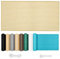 Brise-Vue pour Balcon 135 x 350 cm Protection Contre Les Regards Balcon Protection Contre Les Regards avec Attaches de Câble et Cordons pour Balcon et Clôture Porches, Couleur Crème