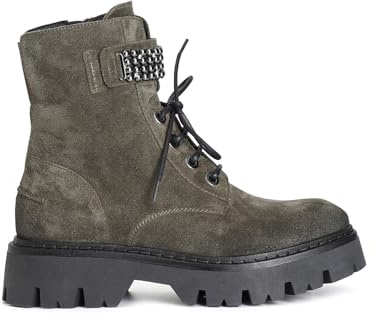 CAFèNOIR - Damen-Schnürstiefelette Mit Wildleder-Accessoire, Für Frauen, Farbe