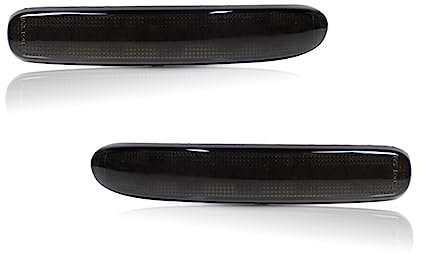 Generisch Auto-Rücklicht Für Mini Für Cooper Für Clubman R55 2008-2014 Heckstoßstangenreflektor Bremsrückleuchten Blinker Für Signal Nebelschlussleuchten(Schwarz)