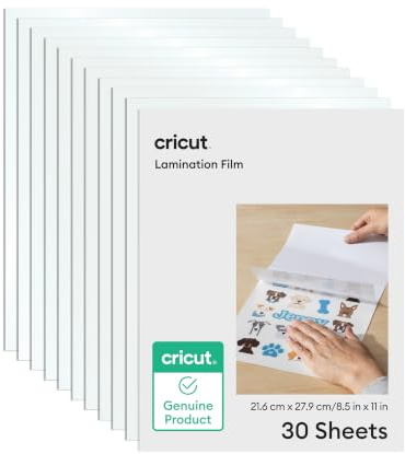 Cricut® Laminierfolie, 21,6 x 27,9 cm, 30 Stück
