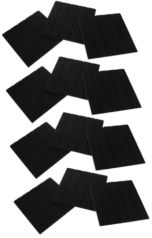ARTIBETTER 12 Pièces Panneaux Acoustiques Muraux Haute Densité Auto-adhésifs Isolation Phonique Polyéthylène pour Bureau Studio et Salle de Conférence