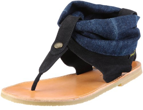 Jonny's Monica 0869, Damen, Sandalen/Fashion-Sandalen, Blau (DUNKEL BLAU / JEANS), EU 32