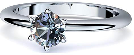 Weißgold Ring Blautopas 585 + inkl. Luxusetui + Blautopas Ring Weißgold Blautopasring Weißgold (Weißgold 585) - Precious Amoonic Schmuck Größe 60 (19.1) AM195 WG585BTFA60