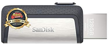 SanDisk Ultra Dual Drive USB Type-C Laufwerk Smartphone Speicher 32 GB (Mobiler Speicher, USB 3.1, versenkbarer Doppelanschluss, 150MB/s Übertragungsraten, USB Laufwerk)