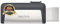 SanDisk Ultra 32 GB Dual USB Flash Drive USB 3.0 Type-C, Silver