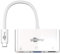 Goobay 62100 °C USB-A 3.0 USB, VGA White – CABLE INTERFACE/Adapter – USB – USB A 3.0 °C, USB, VGA, Male/Female, 0.15 m, White)