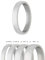 Treuheld® | Ring aus Edelstahl | Silber | Ringgröße 58 | Breite 4mm | Damen & Herren | Matt/Frosted | Freundschaftsring Verlobungsring Ehering