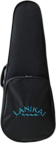LANIKAI FCLT Softcase für Tenorukulele, schwarz