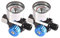 Dynastus 2 PCS 1/4-NPT Air Pressure Regulator Kit, Air Adjusting Valve Regulator with Gauge for Spray Guns and Pnuematic Tools